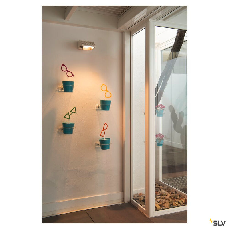 MERADO FLOOD WL, LED Indoor surface-mounted wall light, white, 3000K, 40°