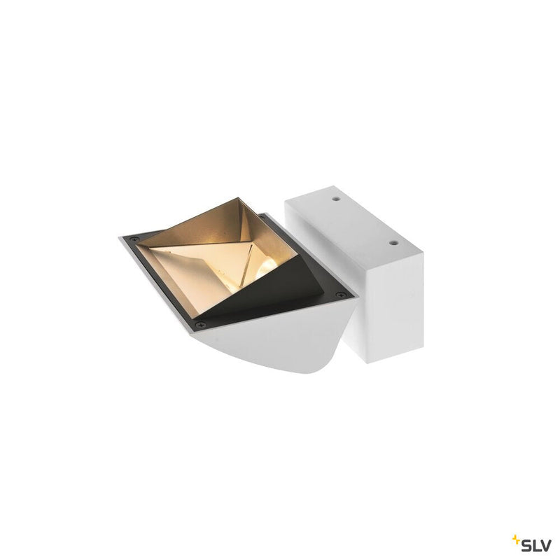 MERADO FLOOD WL, LED Indoor surface-mounted wall light, white, 4000K, 40°