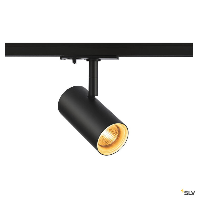 NOBLO SPOT, black, 2700K, 36°, incl. 1-circuit adapter