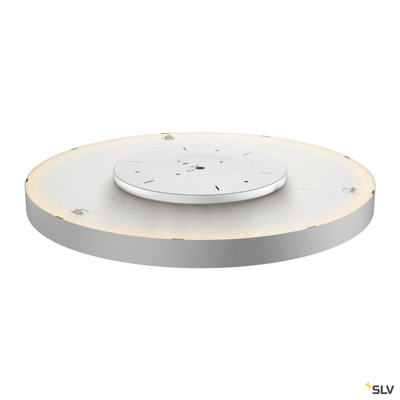 MEDO 90 CL AMBIENT, LED indoor surface-mounted ceiling light, TRIAC, grey, 3000/4000K
