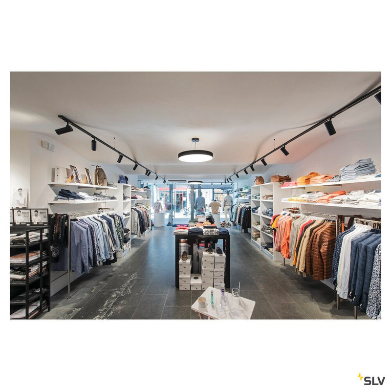 MEDO 60 CW AMBIENT, LED Outdoor surface-mounted wall and ceiling light, TRIAC, black, 3000/4000K