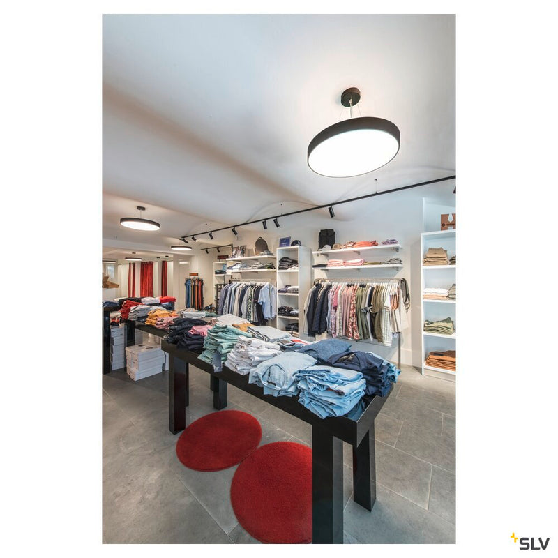 MEDO 60 CW AMBIENT, LED Outdoor surface-mounted wall and ceiling light, TRIAC, black, 3000/4000K