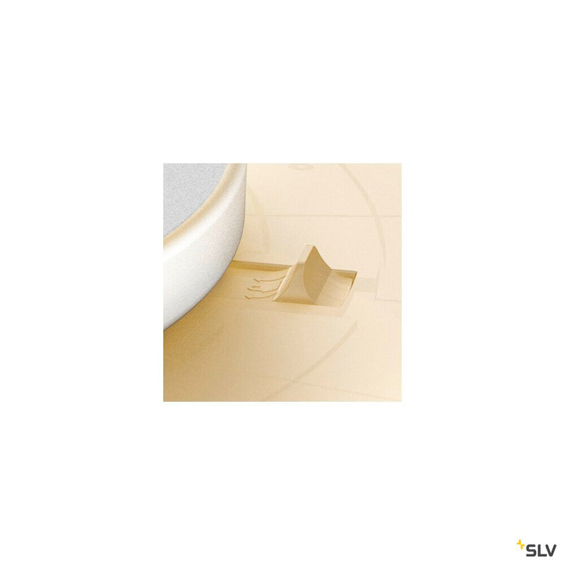 MEDO 60 CW AMBIENT, LED Outdoor surface-mounted wall and ceiling light, TRIAC, white, 3000/4000K