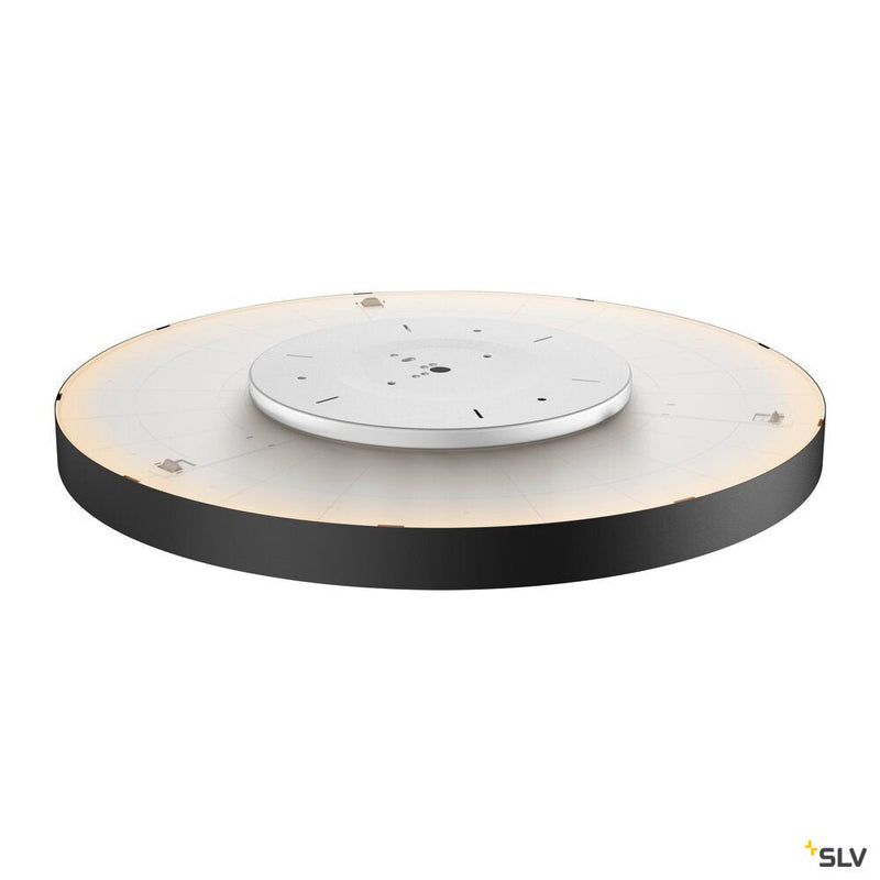 MEDO 90 CL AMBIENT, LED indoor surface-mounted ceiling light, DALI, black, 3000/4000K