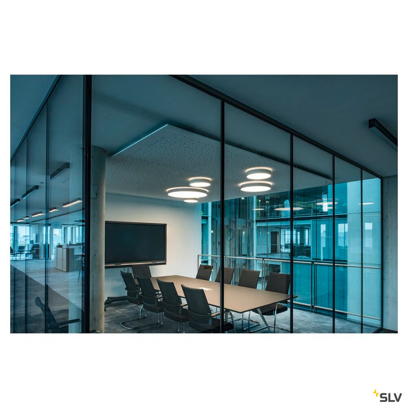 MEDO 90 CL AMBIENT, LED indoor surface-mounted ceiling light, DALI, white, 3000/4000K