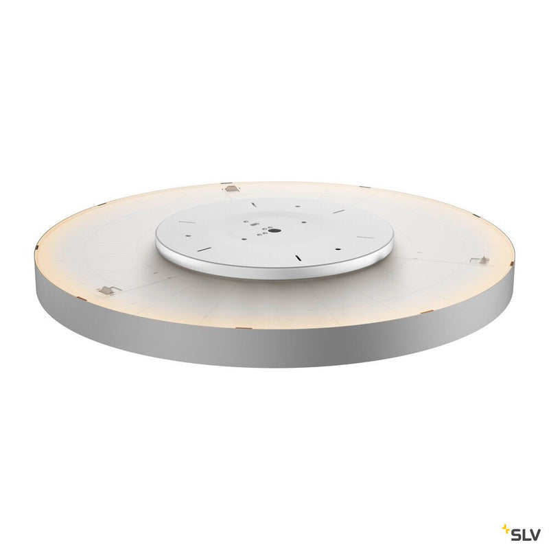 MEDO 90 CL AMBIENT, LED indoor surface-mounted ceiling light, DALI, grey, 3000/4000K