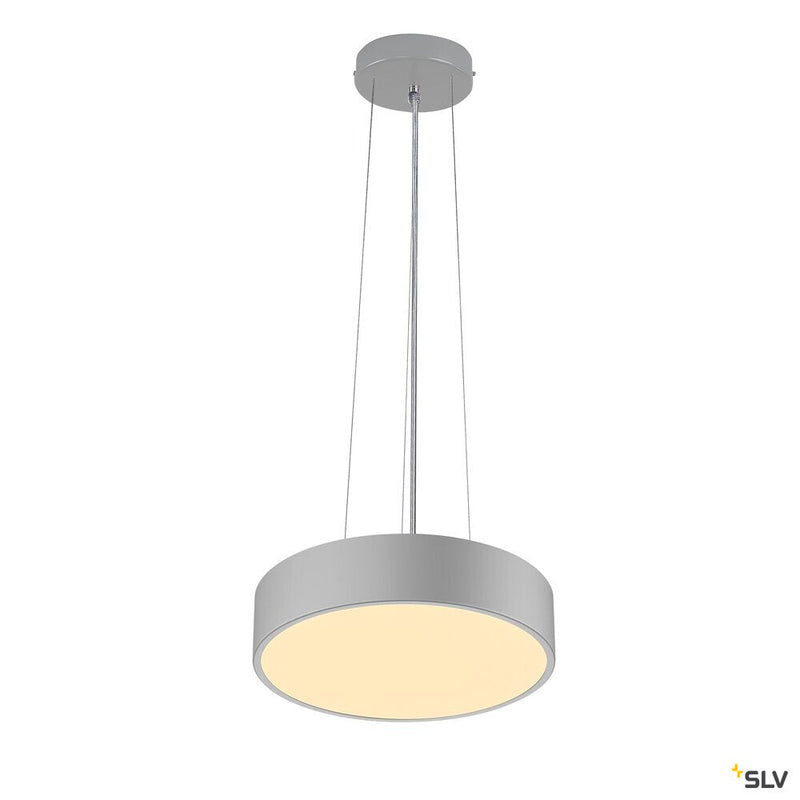 MEDO 30 CW AMBIENT, LED Outdoor surface-mounted wall and ceiling light, DALI, silver-grey, 3000/4000K