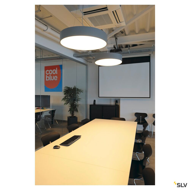 MEDO 60 CW AMBIENT, LED Outdoor surface-mounted wall and ceiling light, DALI, silver-grey, 3000/4000K