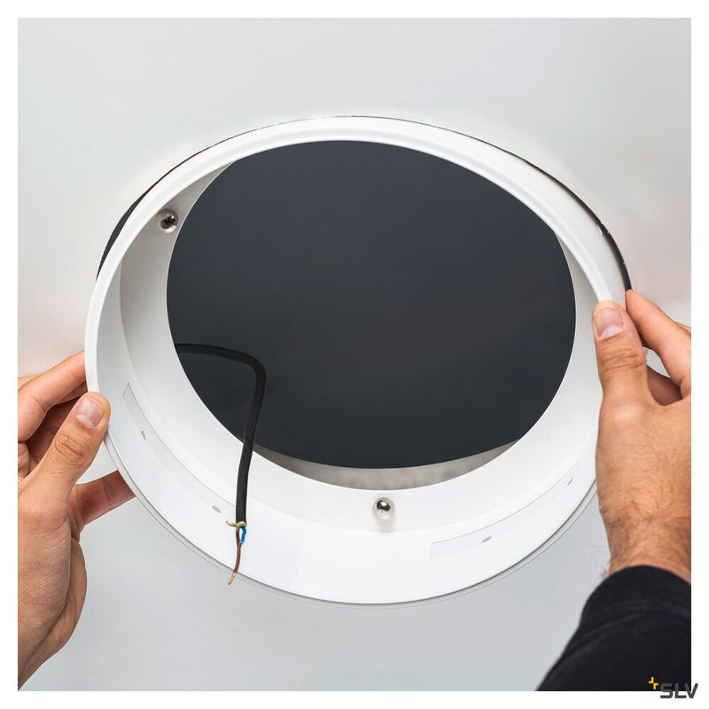 MEDO 30 EL, LED indoor recessed ceiling light, frameless version, white, 3000/4000K