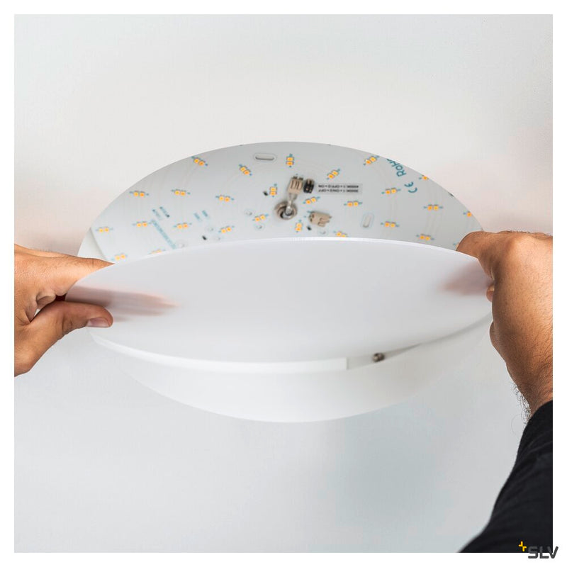 MEDO 30 EL, LED indoor recessed ceiling light, frameless version, white, 3000/4000K