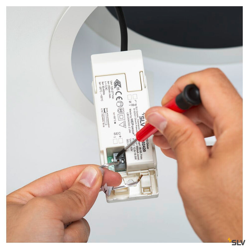 MEDO 30 EL, LED indoor recessed ceiling light, frame version, white, 3000/4000K