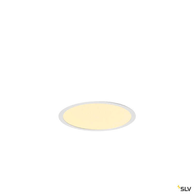 MEDO 30 EL, LED indoor recessed ceiling light, frame version, white, 3000/4000K