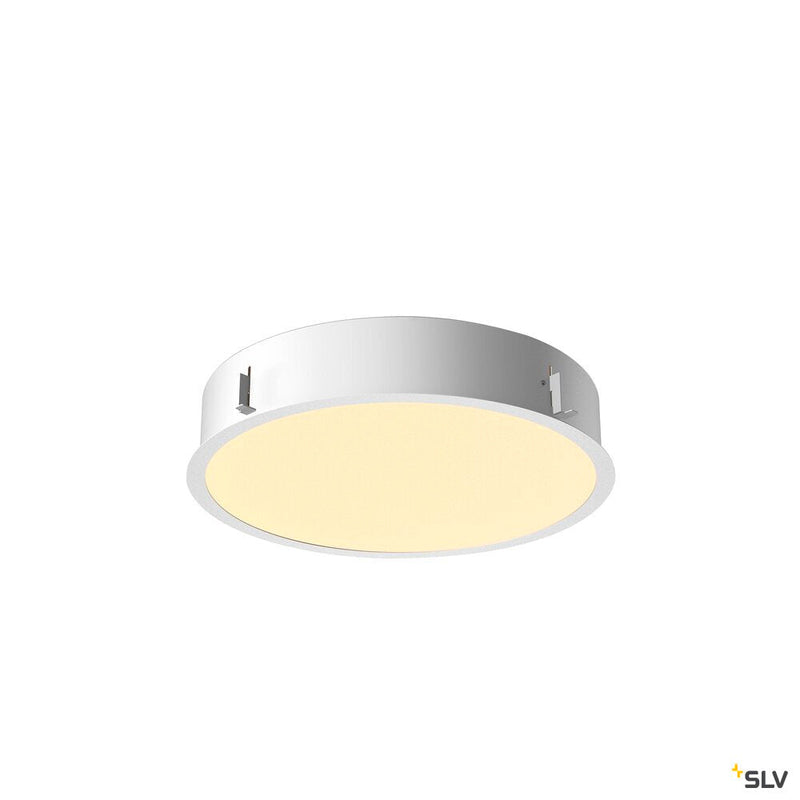 MEDO 40 EL, LED indoor recessed ceiling light, frame version, white, 3000/4000K
