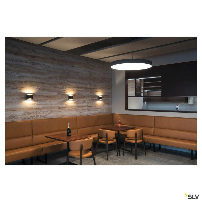 MEDO 90 CL AMBIENT, LED indoor surface-mounted ceiling light, DALI, black, 3000/4000K