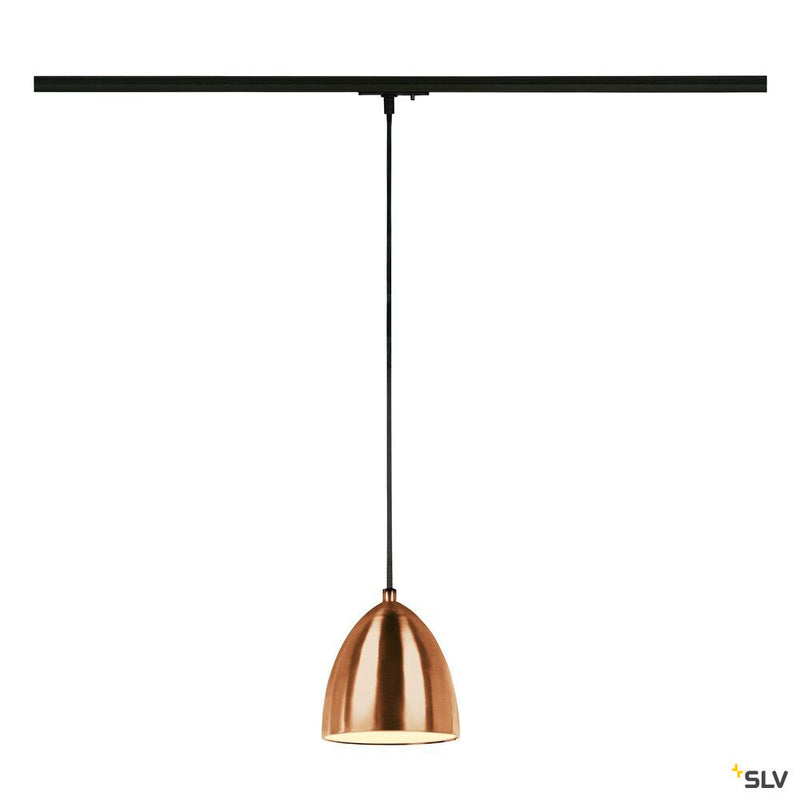 PARA CONE 14 PD pendant, QPAR51, copper 35W, incl. 1-circuit adapter