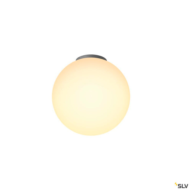 ROTOBALL 25 CL, Indoor surface-mounted ceiling light, E27, white, max. 24W