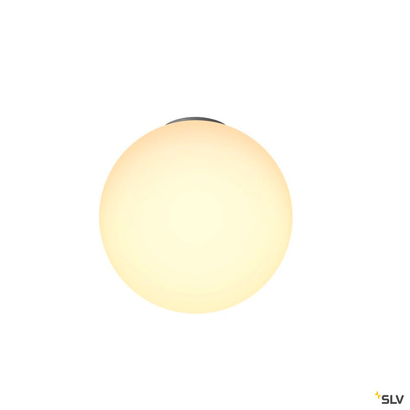 ROTOBALL 40 CL, Indoor surface-mounted ceiling light, E27, white, max. 24W