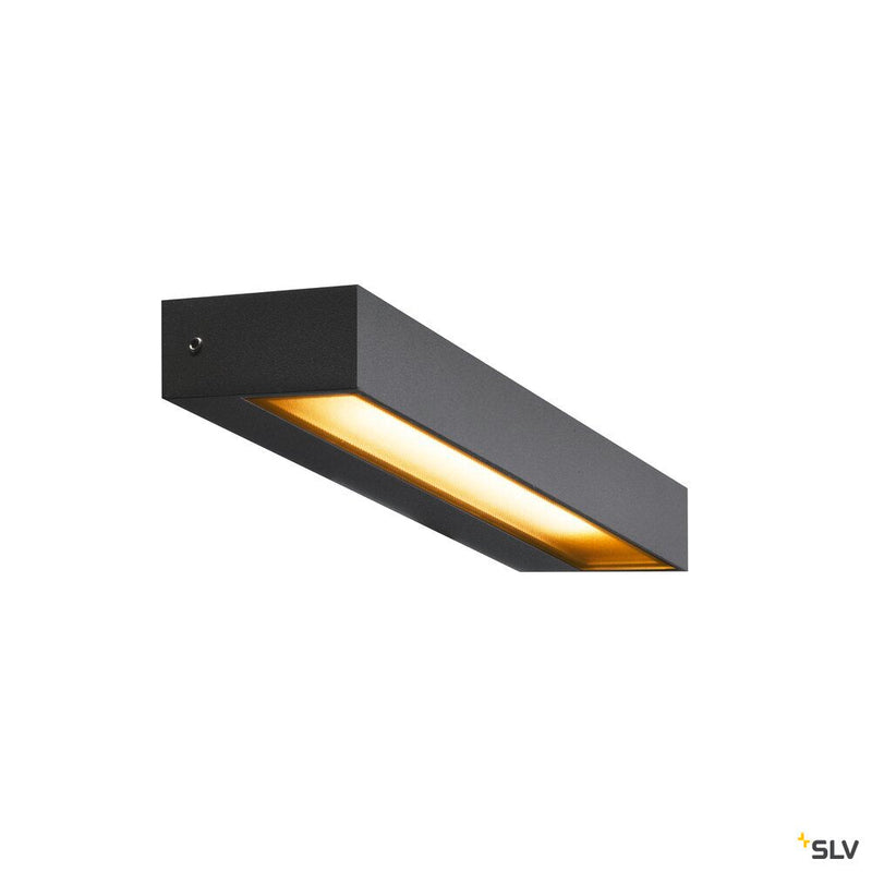 PEMA WL, LED Outdoor surface-mounted wall light, IP54, anthracite, 3000K