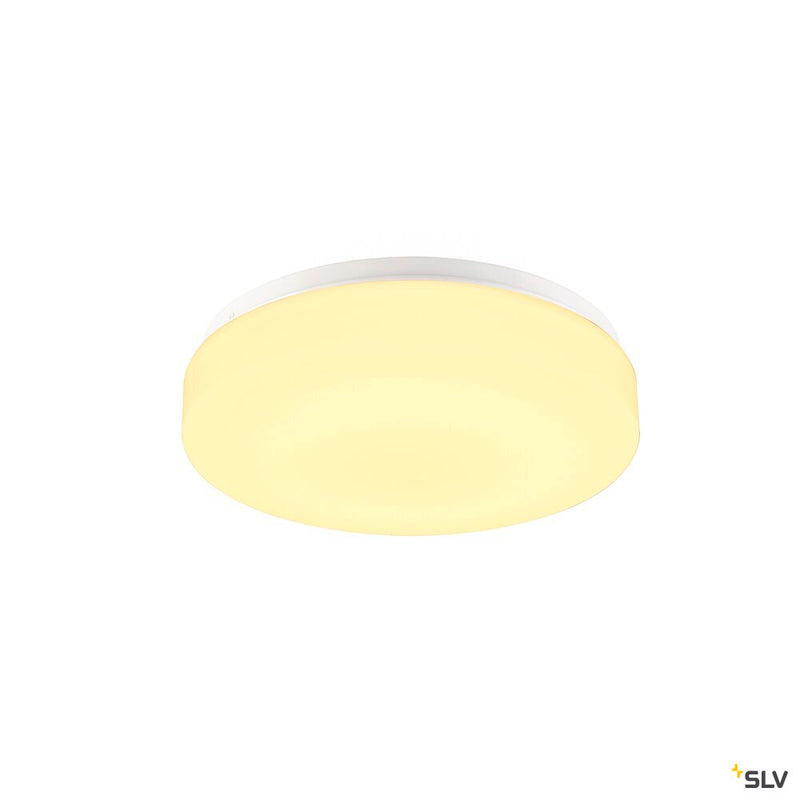 LIPSY 30 Drum CW, LED Outdoor surface-mounted wall and ceiling light, white, IP44 3000/4000K