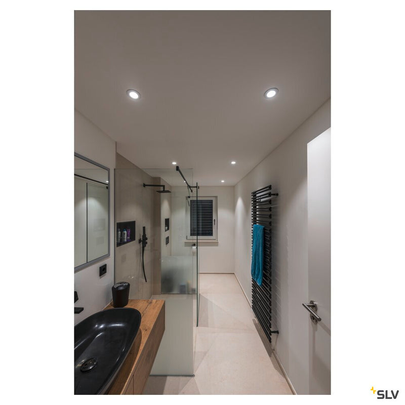 PATTA-I, LED outdoor recessed ceiling light, round DL IP65 white 1800-3000K