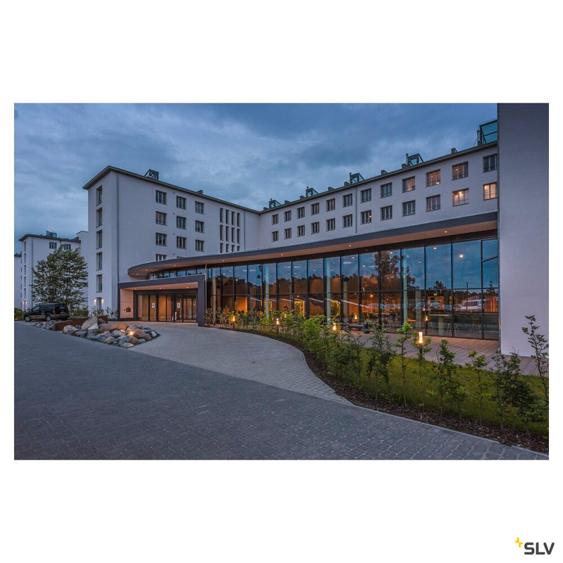 APONI 90, outdoor floor stand, LED, 3000K, anthracite, IP65