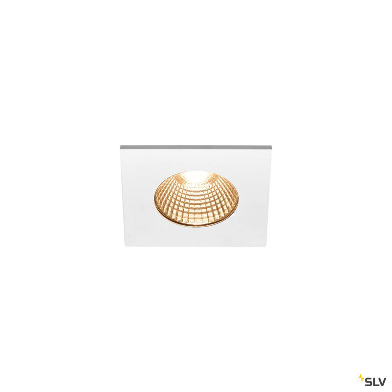 PATTA-I, LED outdoor recessed ceiling light, angular DL IP65 white 1800-3000K