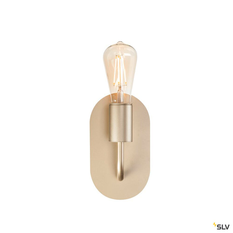 FITU FL, indoor floor stand, E27, soft gold, max. 24W