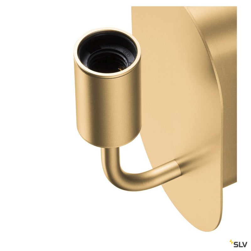 FITU FL, indoor floor stand, E27, soft gold, max. 24W