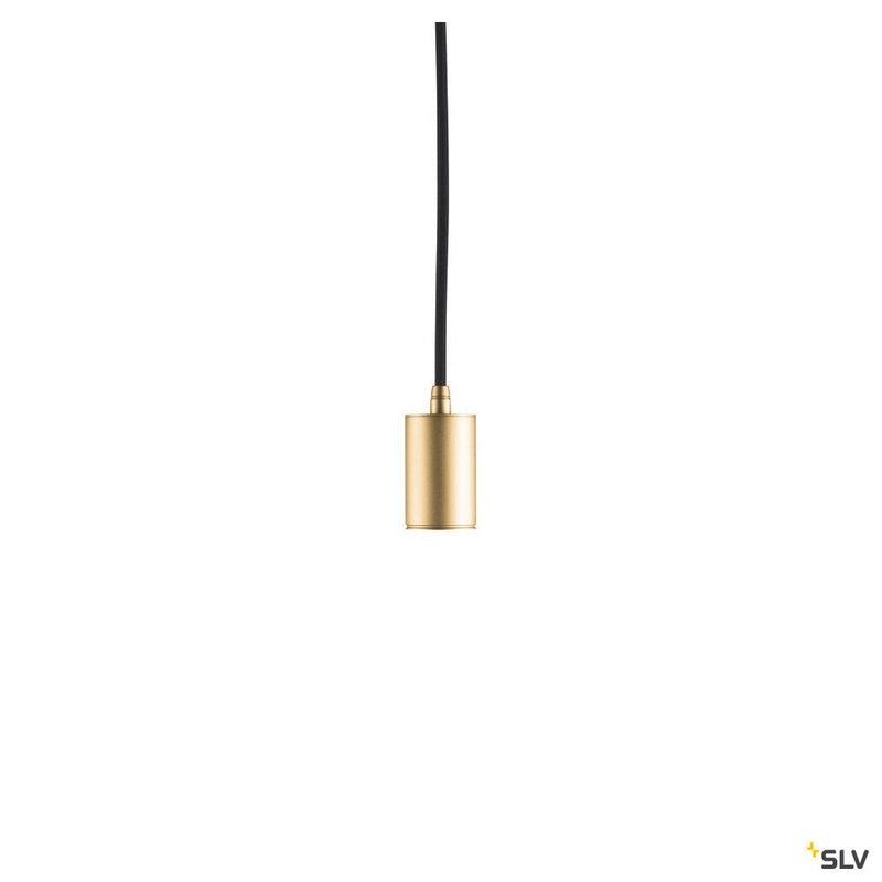FITU PD, indoor pendant, E27, soft gold, max. 60W, 5m