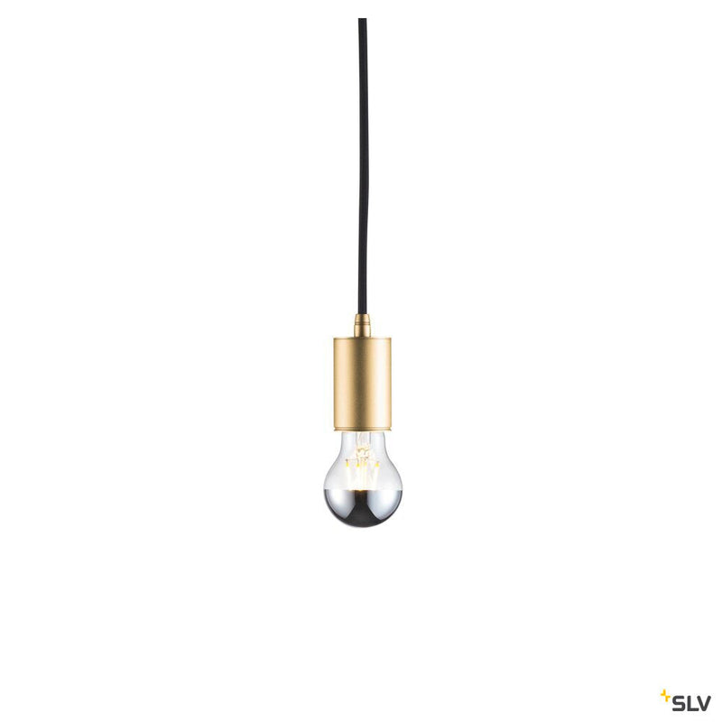 FITU PD, indoor pendant, E27, soft gold, max. 60W, 5m