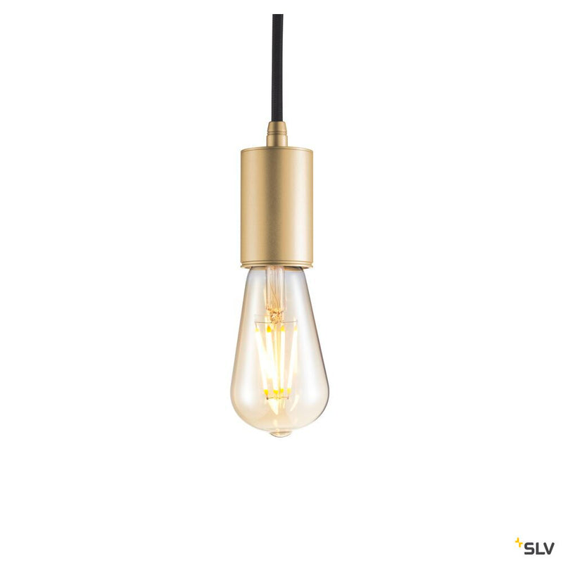 FITU PD, indoor pendant, E27, soft gold, max. 60W, 5m