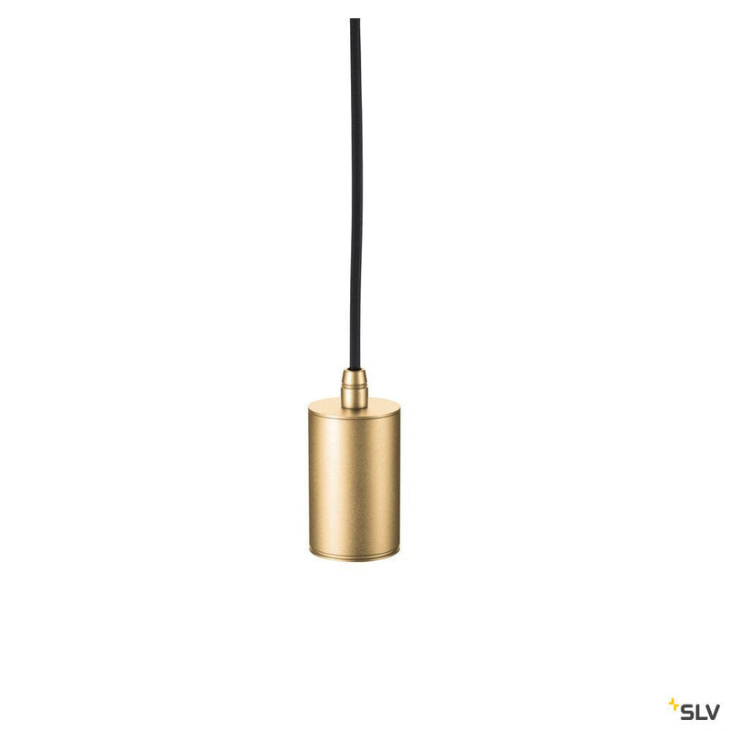 FITU PD, indoor pendant, E27, soft gold, max. 60W, 5m