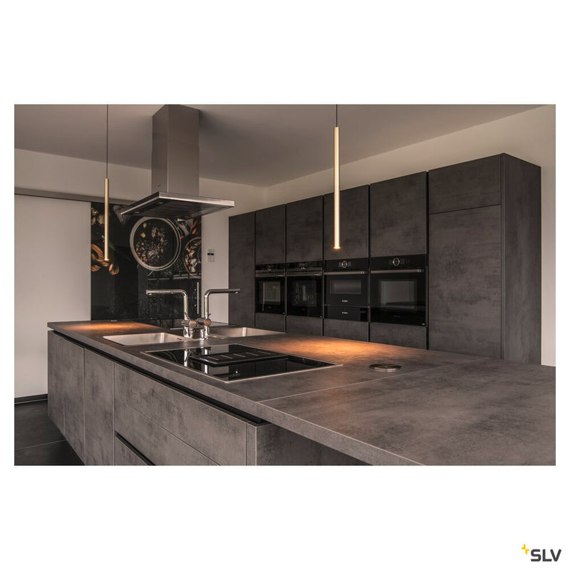 HELIA 30 PD, LED indoor pendant, soft gold, 3000K, recessed version