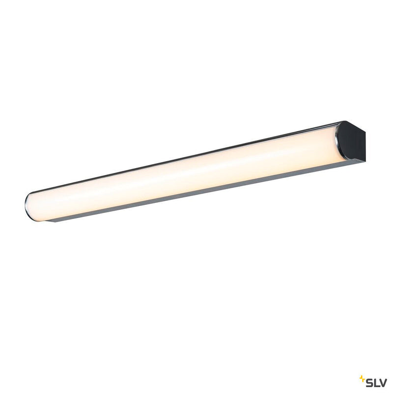 MARYLIN, LED Outdoor surface-mounted wall light, chrome, IP44, 3000K, 15W