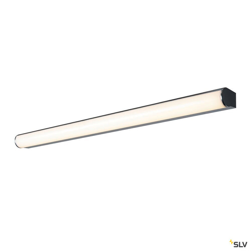 MARYLIN, LED Outdoor surface-mounted wall light, chrome, IP44, 3000K, 21W