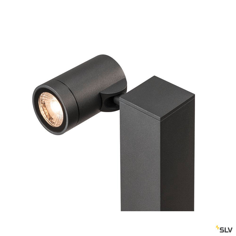 HELIA Single Pole, LED outdoor floor stand, anthracite, IP55 3000K