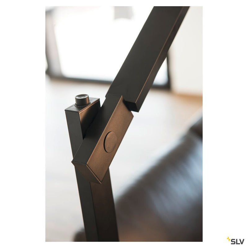 MECANICA PLUS FL, indoor LED floor stand, 2700-6500K, black