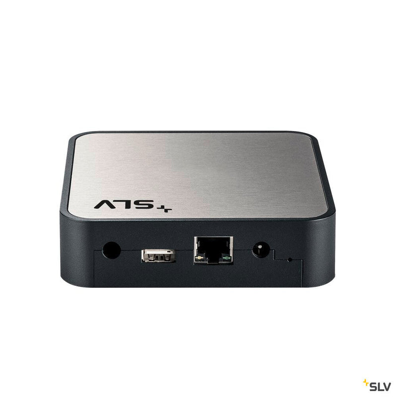 VALETO Gateway, brushed metal/black