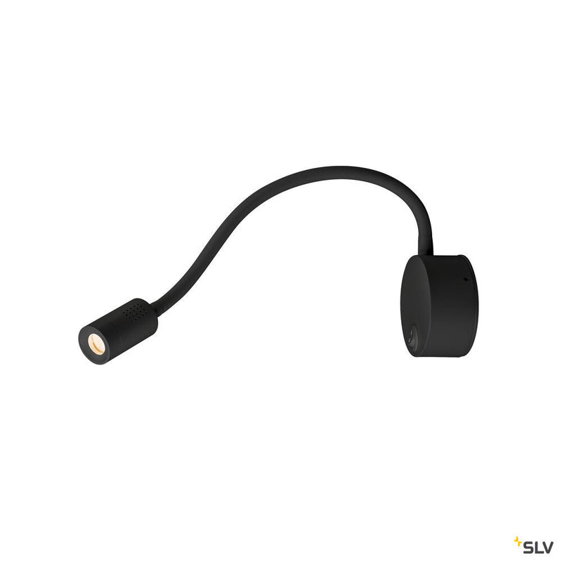 DIO FLEX PLATE LED, LED Indoor surface-mounted wall light, black, 3000K