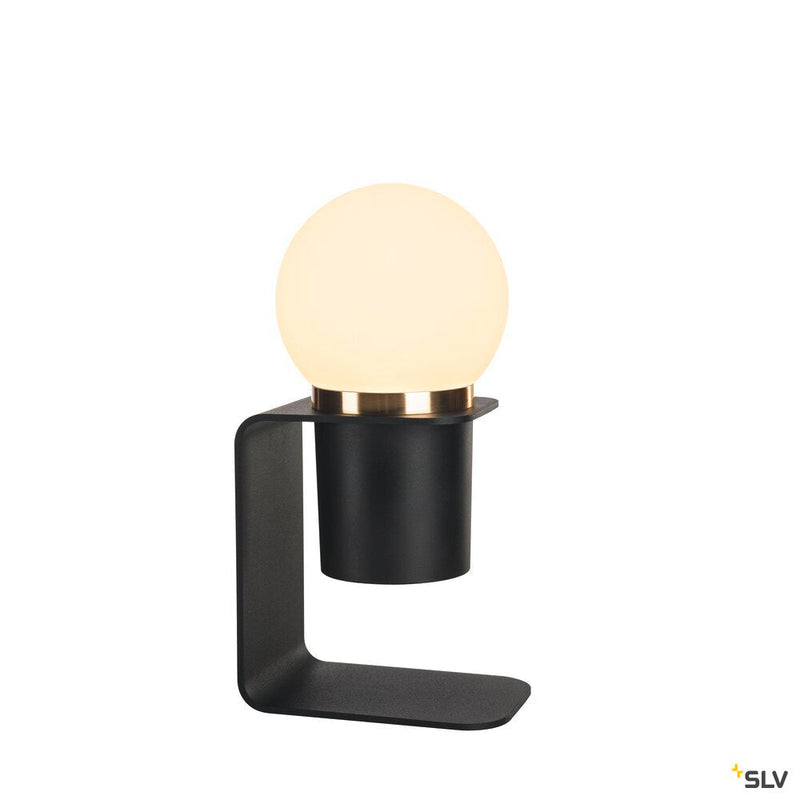 TONILA mobile rechargeable battery powered light, black, dimmable in 3 stages, 2700K