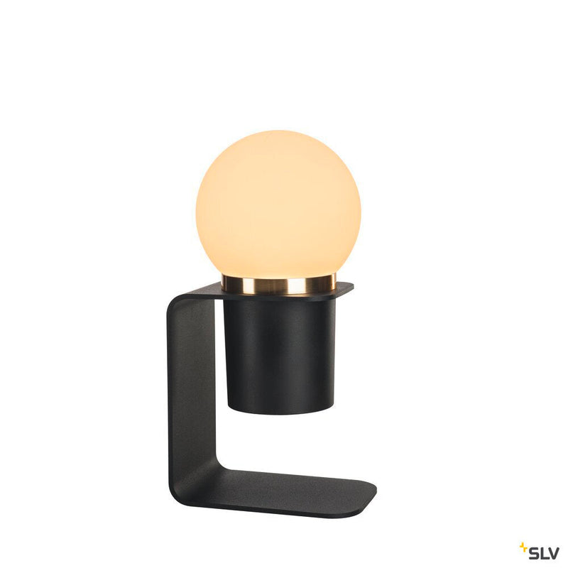 TONILA mobile rechargeable battery powered light, black, dimmable in 3 stages, 2700K