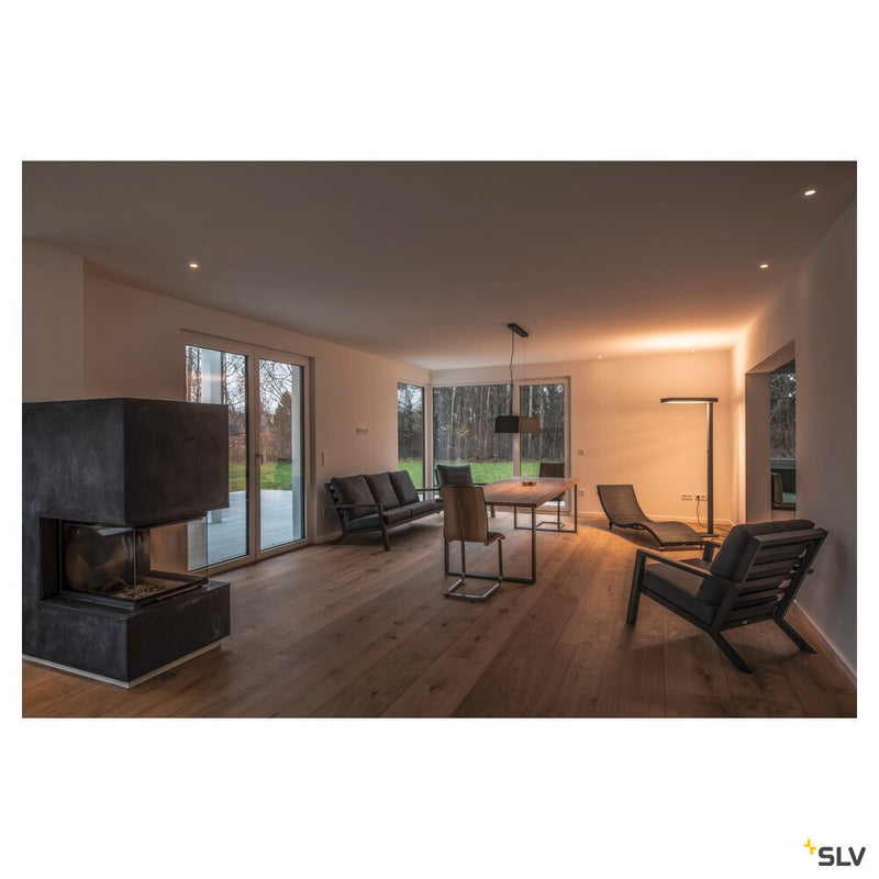 HORN MAGNA LED outdoor recessed ceiling light, white, 3000K, 25°