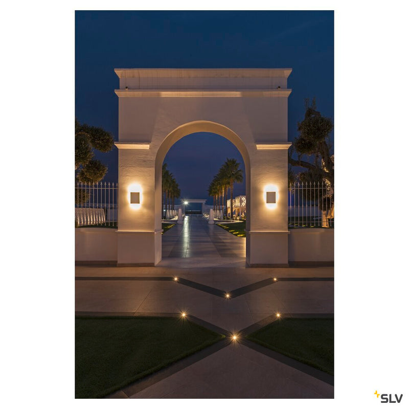 LED SAIL WL, LED outdoor surface-mounted wall light, 3000K, white, IP54