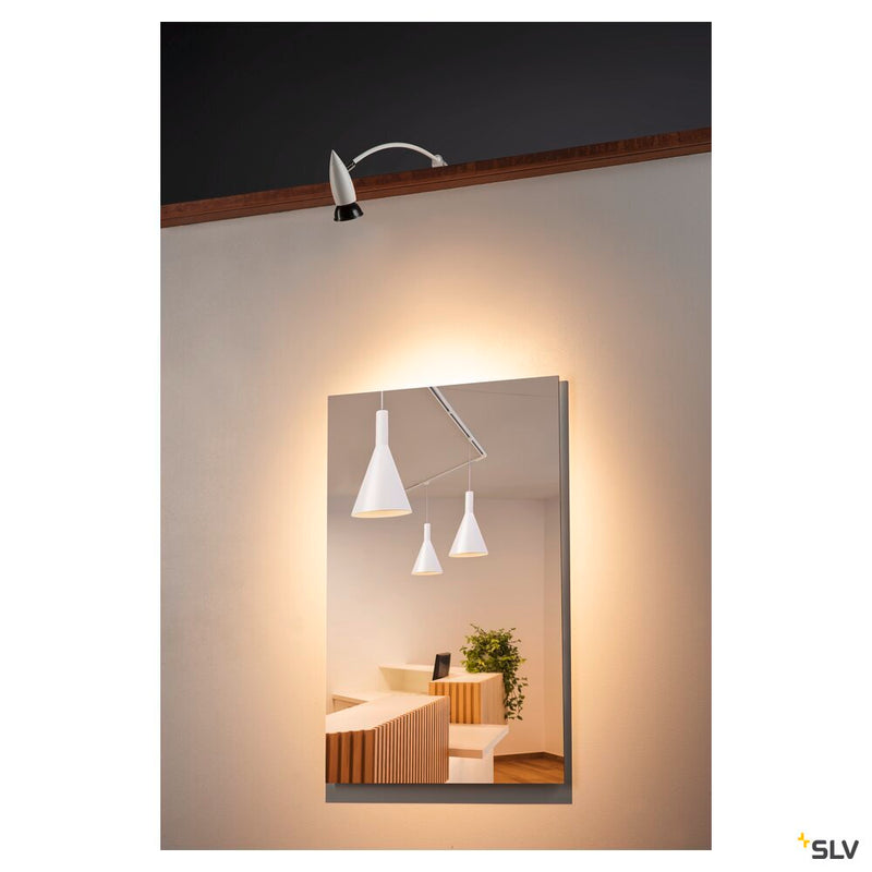 DISPLAY ADL 50 QPAR51, Indoor display fitting, white, max 50W, incl. connection box