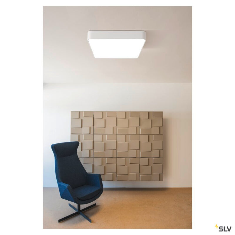 MEDO 60 SQUARE DALI, Indoor LED recessed ceiling light, white, 3000K