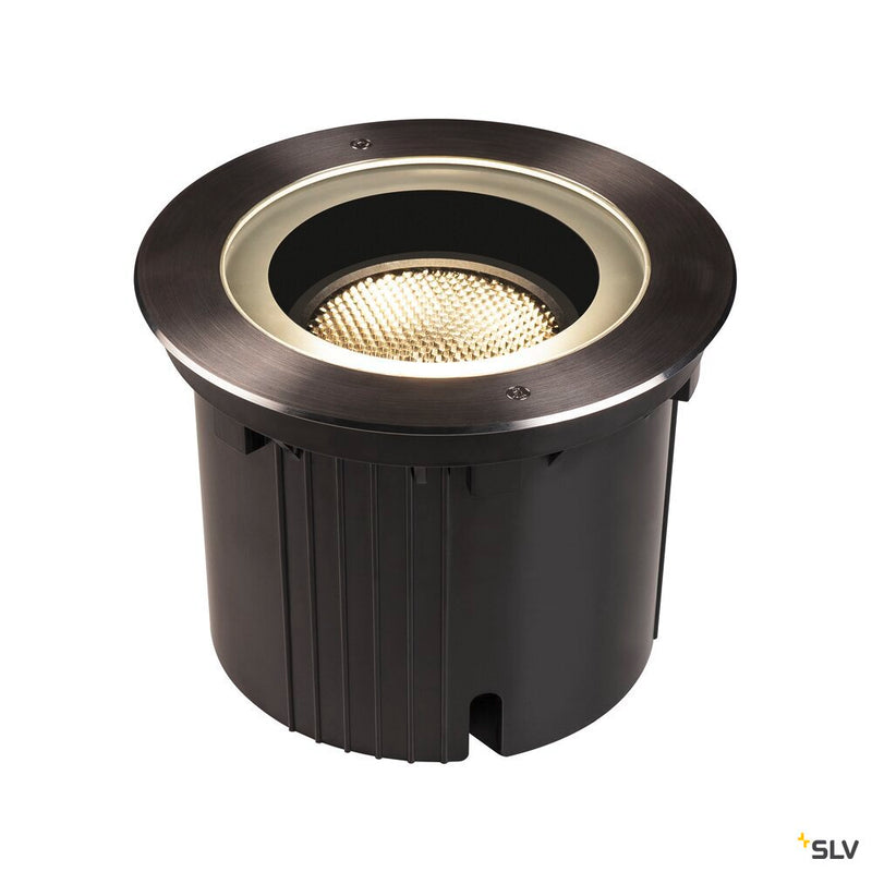 DASAR 270, Outdoor LED inground fitting, 4000K, round, IP67, symmetrical beam