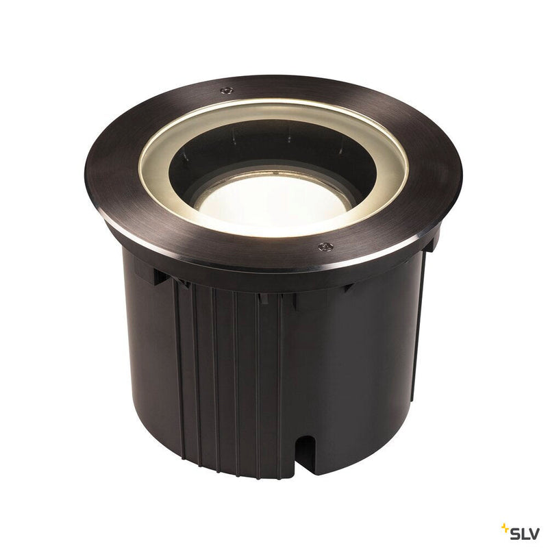 DASAR 270, Outdoor LED inground fitting, 4000K, round, IP67, symmetrical beam