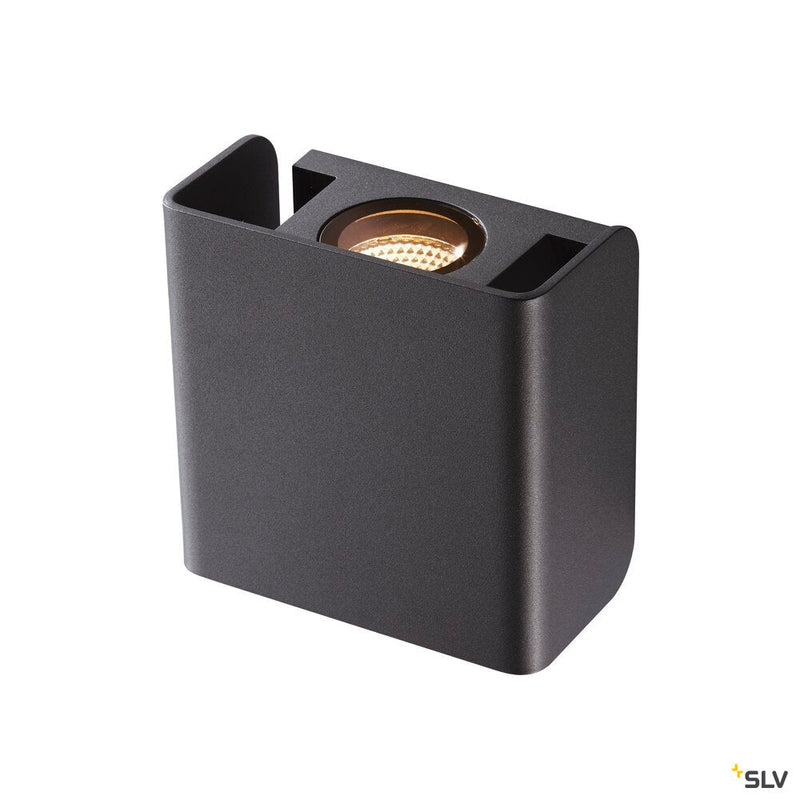 MANA OUT, Outdoor recessed wall light, anthracite, 3000K, IP65, dimmable