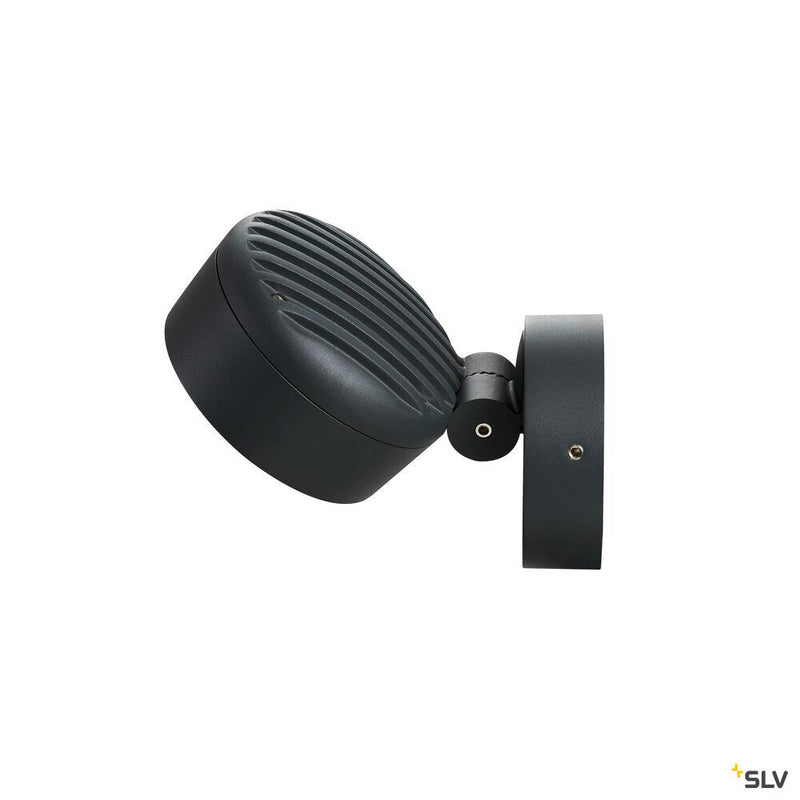 ESKINA, Outdoor surface-mounted wall and ceiling light, anthracite, 3000/4000K, IP65, dimmable