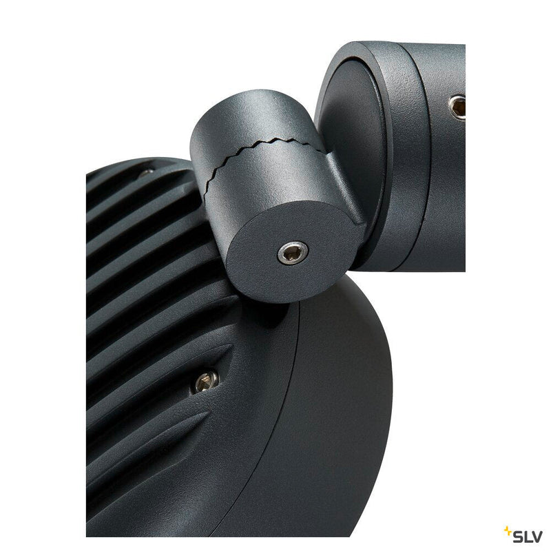 ESKINA, Outdoor surface-mounted wall and ceiling light, anthracite, 3000/4000K, IP65, dimmable